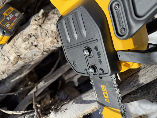 Chain tension adjustment